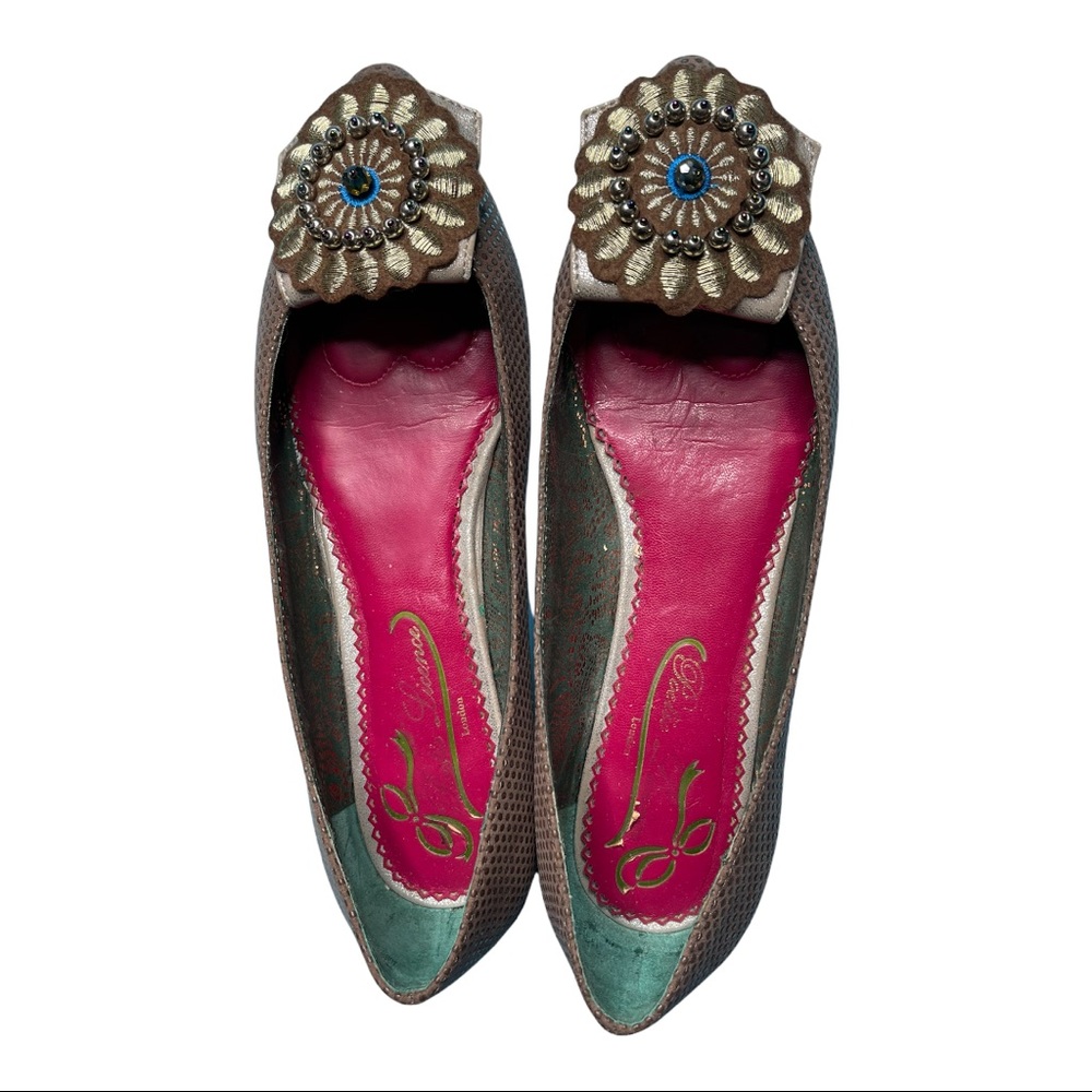 Poetic License Vintage Zelda Zing Flat Sz 8.5/39.5